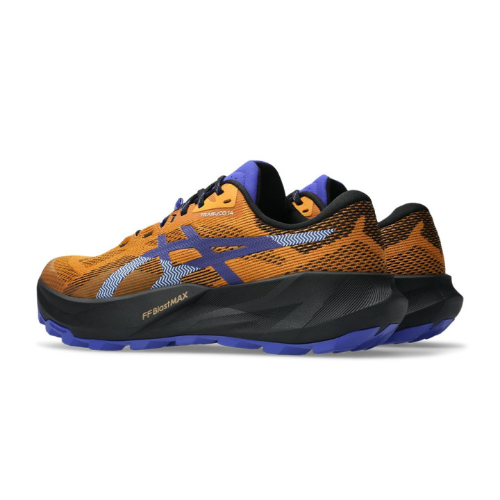 Asics Trabuco 14 Sandstorm Cobalt Burst - Scarpe Trail Running Uomo