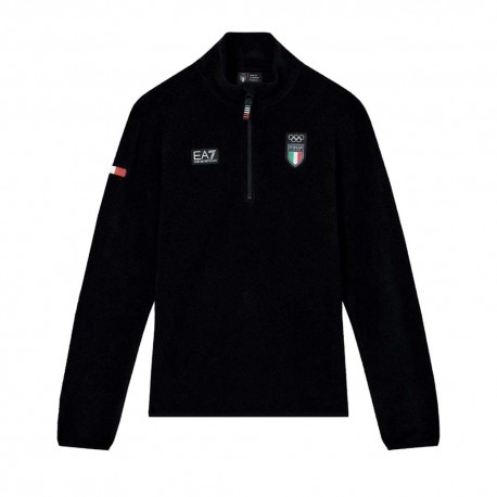 Ea7 Emporio Armani Italia Team Nero - Pile Donna