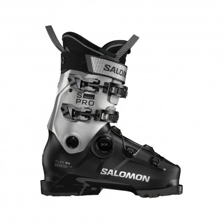 SCARPONE DONNA S/PRO SUPRA BOA 95W GW (53) BLACK/SILVER MET