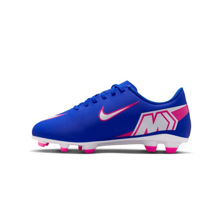 Nike Mercurial Vapor 16 Club Fg Mg Blu Bianco - Scarpe Da Calcio Bambino