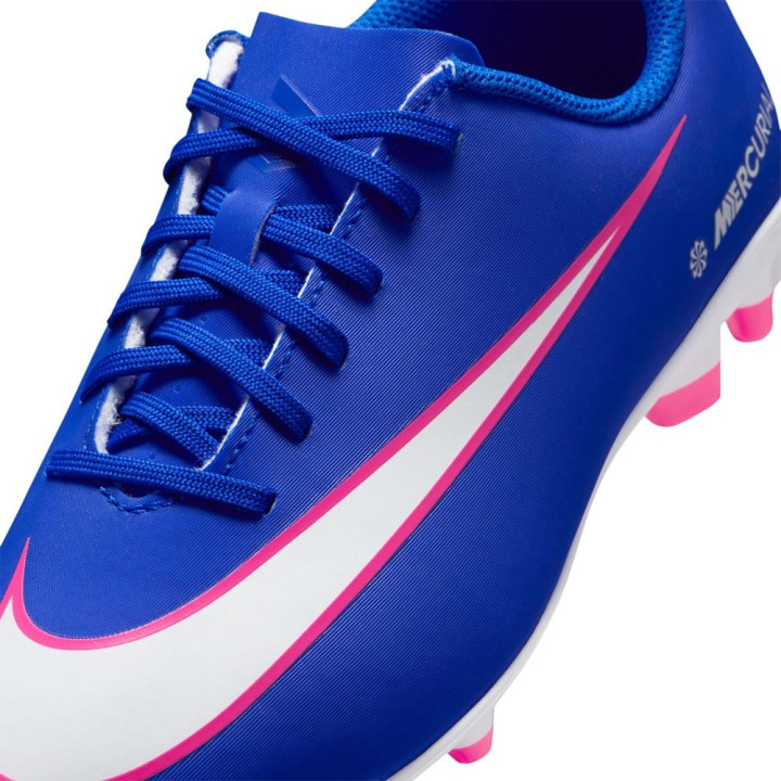 Nike Mercurial Vapor 16 Club Fg Mg Blu Bianco - Scarpe Da Calcio Bambino
