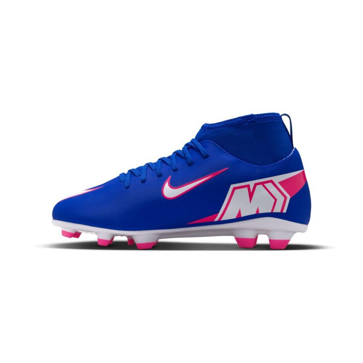 Nike Mercurial Superfly 10 Club Fg Mg Blu Bianco - Scarpe Da Calcio Bambino