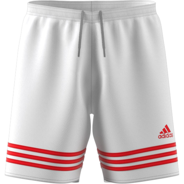 Adidas Short Entrada 14 Team  Bianco/Rosso