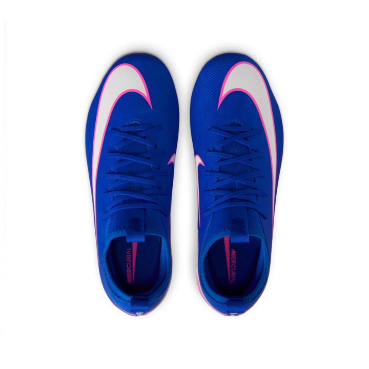 Nike Mercurial Vapor 16 Acad Fg Mg Blu Bianco - Scarpe Da Calcio Bambino