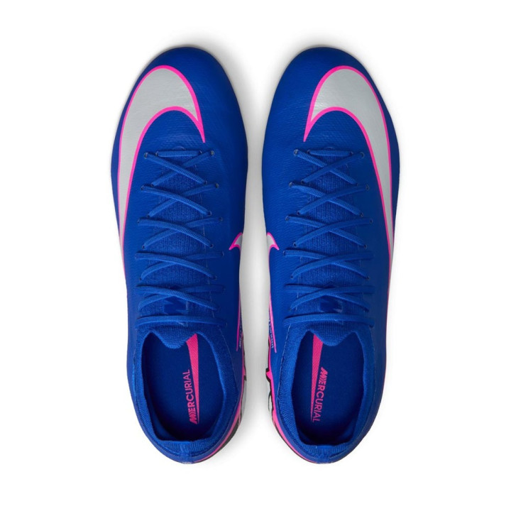 Nike Mercurial Zm Vapor 16 Pro Fg Blu Bianco - Scarpe Da Calcio Uomo