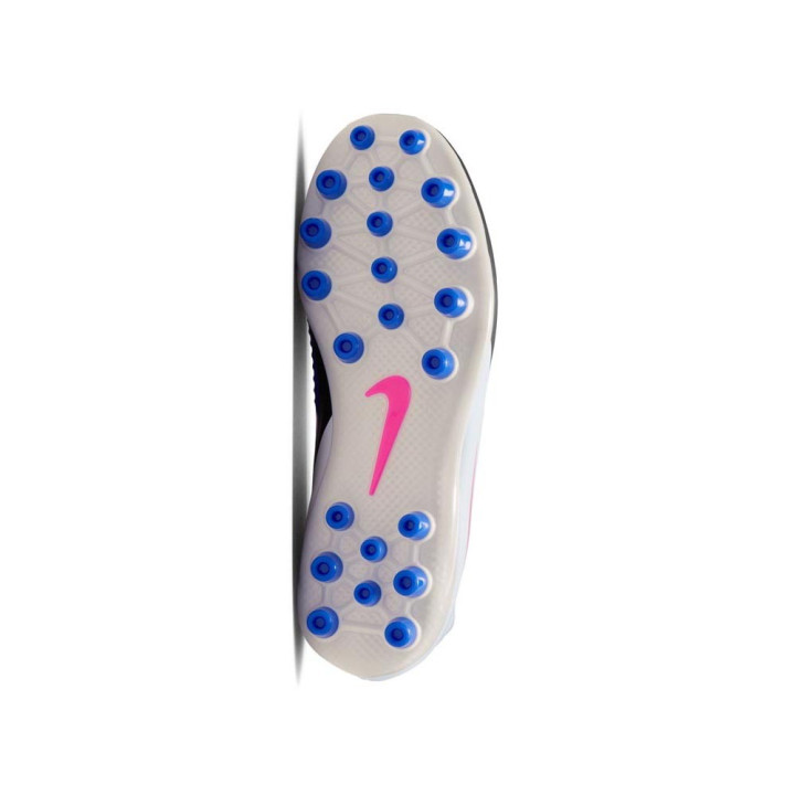 Nike Phantom 6 High Acad Fg Mg Blu Rosa Bianco - Scarpe Da Calcio Bambino