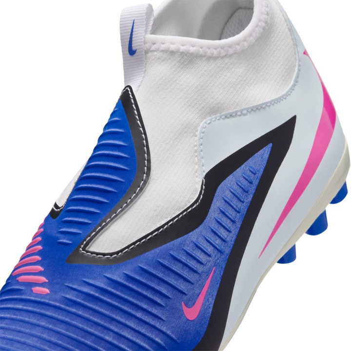 Nike Phantom 6 High Acad Fg Mg Blu Rosa Bianco - Scarpe Da Calcio Bambino