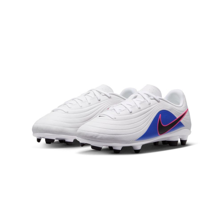 Nike Tiempo Maestro Club Fg Mg Bianco Nero Rosa - Scarpe Da Calcio Bambino