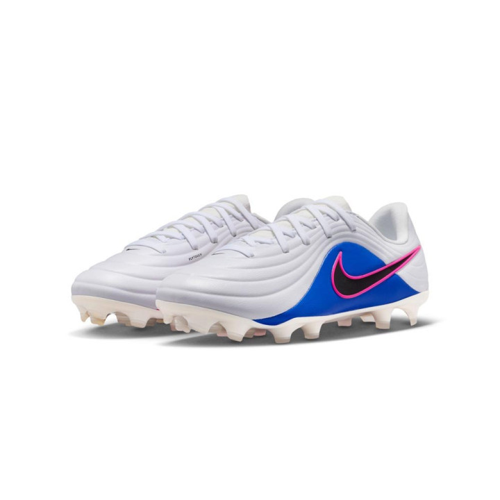 Nike Tiempo Maestro Academy Fgmg Bianco Nero Rosa - Scarpe Da Calcio Bambino