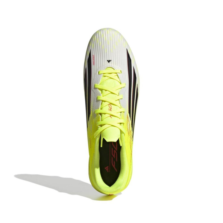 ADIDAS F50 League 2G 3G Ag Giallo Nero Rosso - Scarpe Da Calcio Uomo