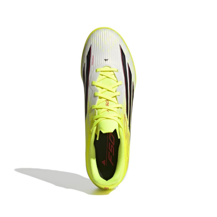 ADIDAS F50 League Tf Giallo Nero Rosso - Scarpe Da Calcio Uomo