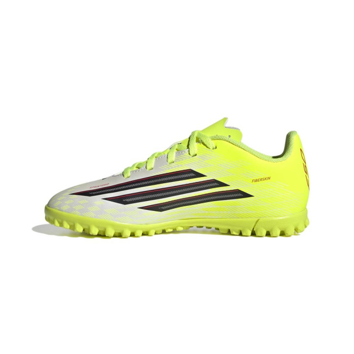 ADIDAS F50 Club Tf Giallo Nero Rosso - Scarpe Da Calcio Bambino