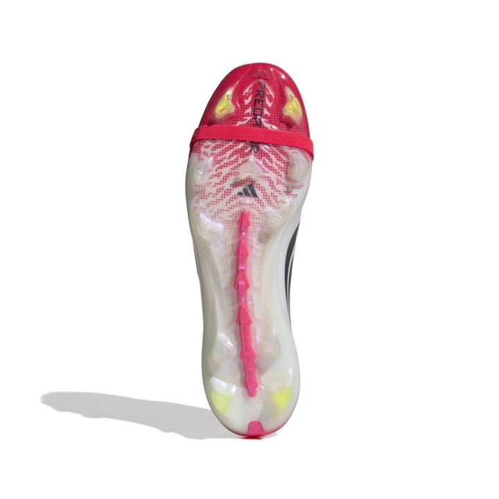 ADIDAS Predator Elite Ft Fg Rosso Nero Bianco - Scarpe Da Calcio Uomo