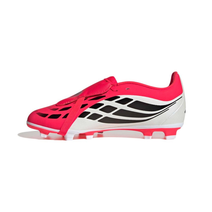 ADIDAS Predator Club Ft Fg Mg J Rosso Nero Bianco - Scarpe Da Calcio Bambino