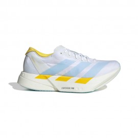 Adizero Adios Pro 4 Boston bianco blu giallo