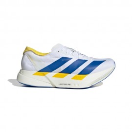 Adizero Adios Pro 4 Boston bianco blu giallo