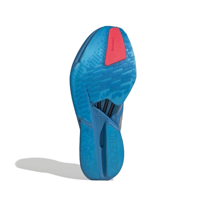 ADIDAS Adizero Adios Pro 4 Solar Blu Argento Metallic - Scarpe Running Uomo