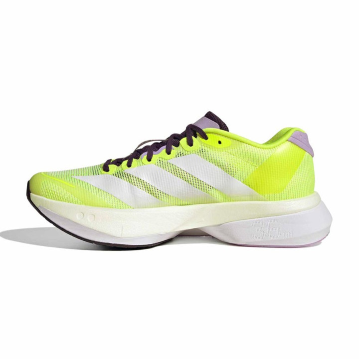 ADIDAS Adizero Boston 13 Solar Giallo Footwear Bianco - Scarpe Running Donna