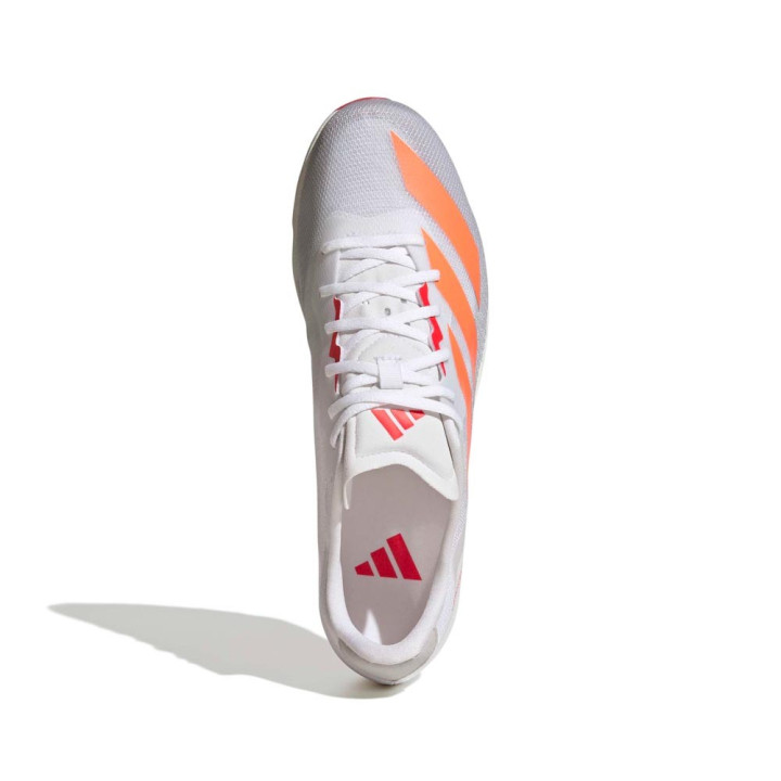 ADIDAS Distancer Footwear Bianco Lucid Arancio - Scarpe Running Uomo