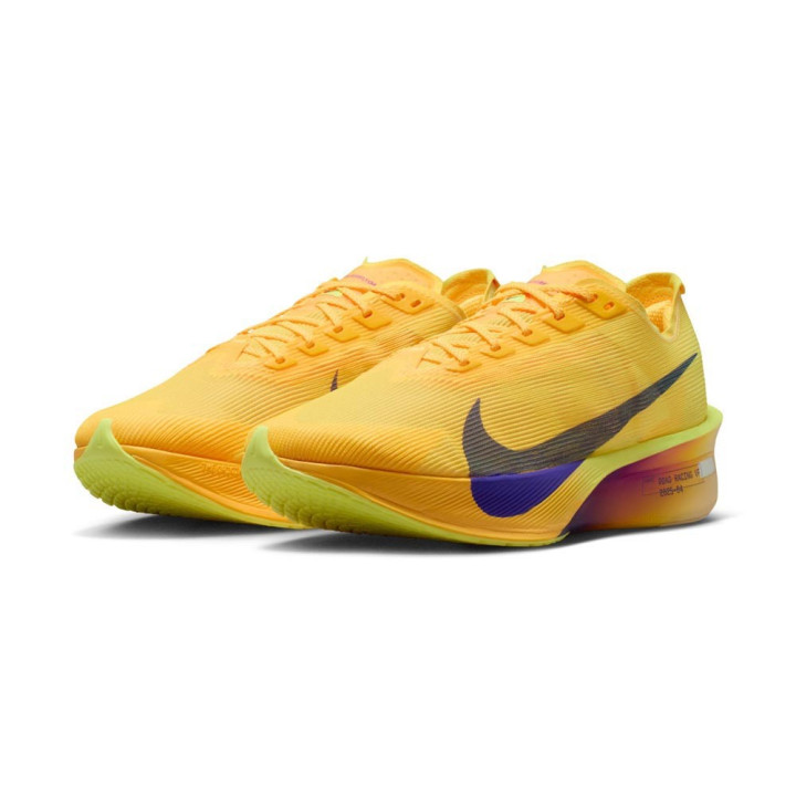 Nike Zoomx Vaporfly 4 Citron Pulse Indigo Burst - Scarpe Running Donna