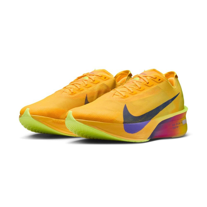 Nike Zoomx Vaporfly 4 Citron Pulse Indigo Burst - Scarpe Running Uomo