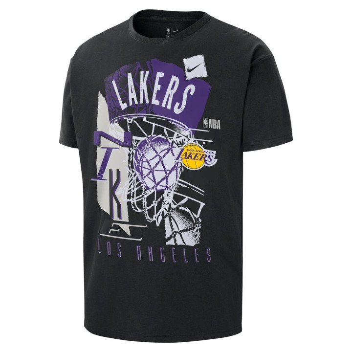 Nike Maglia Basket Nba Lakers Cts  Nero Uomo