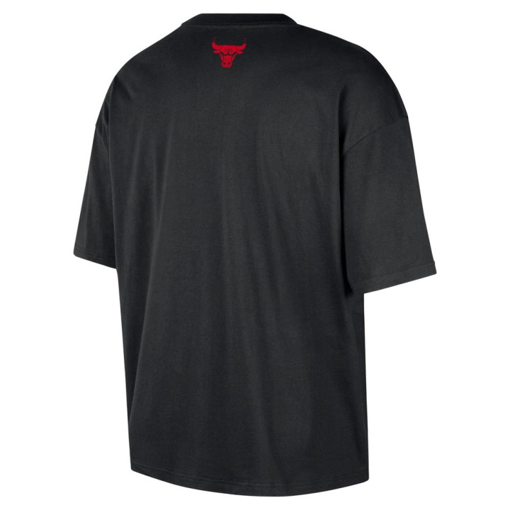 Nike Maglia Basket Nba Chicago Boxy Nero Uomo
