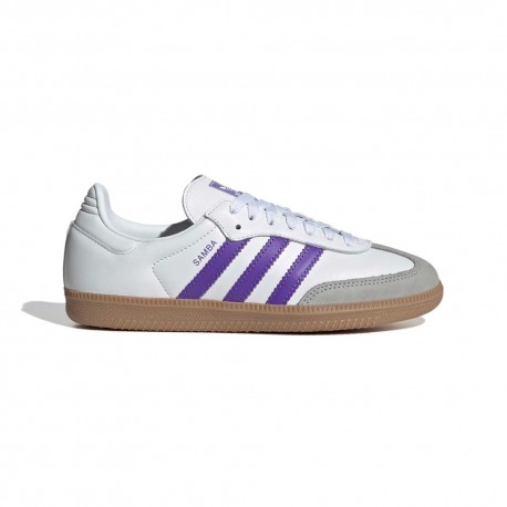 ADIDAS Originals Samba Og Bianco Purple - Sneakers Donna