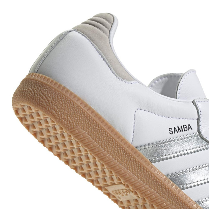 ADIDAS Originals Samba Og Bianco Argento - Sneakers Donna