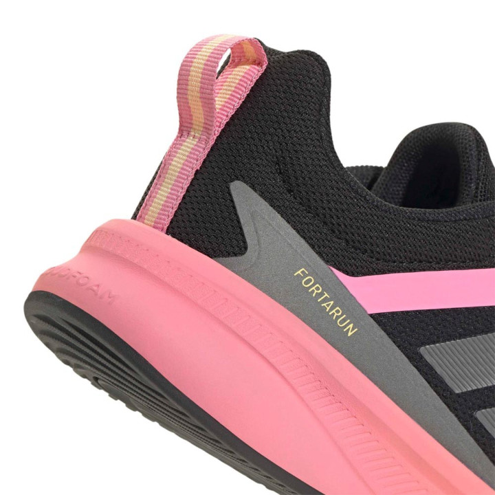 ADIDAS Fortarun 4.0 J Gs Nero Iron - Scarpe Ginnastica Bambino