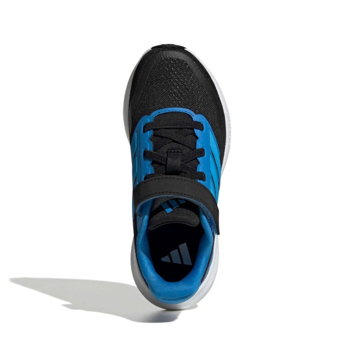 ADIDAS Runfalcon 5 El Ps Nero Sky Blu - Scarpe Ginnastica Bambino