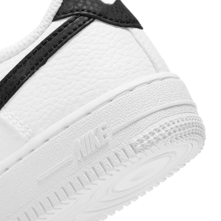 Nike Air Force Bianco Bianco-Bianco - Sneakers Bambino