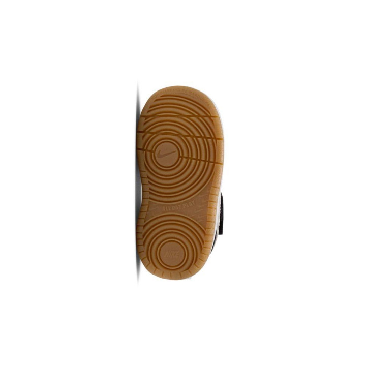 Nike Court Borough Low Ch Td Nero Bianco - Sneakers Bambino