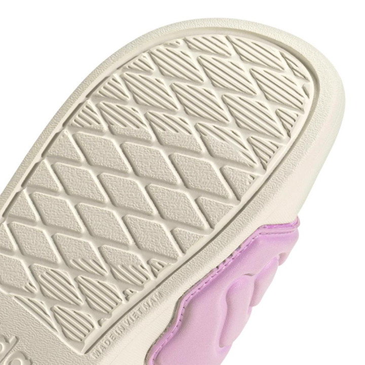 ADIDAS Adilette Estrap 2.0 C Ps Bianco Purple - Ciabatte Mare Bambino