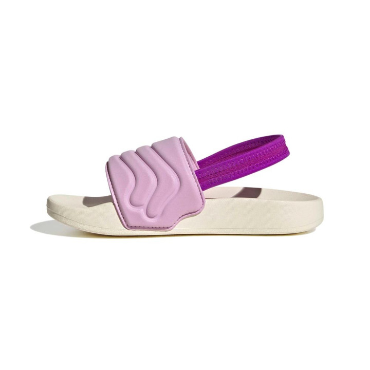 ADIDAS Adilette Estrap 2.0 C Ps Bianco Purple - Ciabatte Mare Bambino
