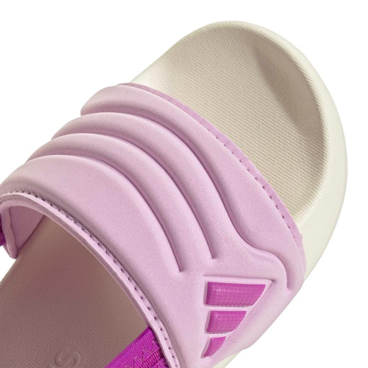 ADIDAS Adilette Estrap 2.0 I Td Bianco Purple - Ciabatte Mare Bambino