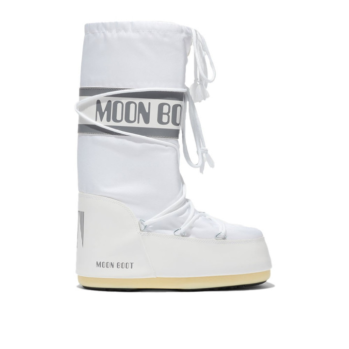 MOON BOOT ICON NYLON BIANCO - STIVALI DONNA