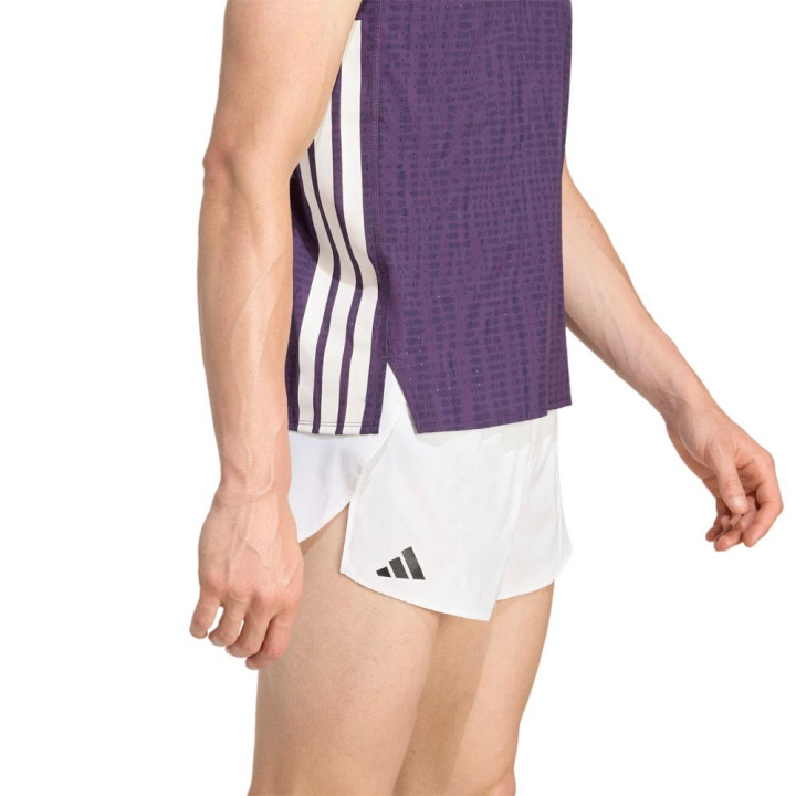 ADIDAS Canotta Running Adizero Violet Uomo
