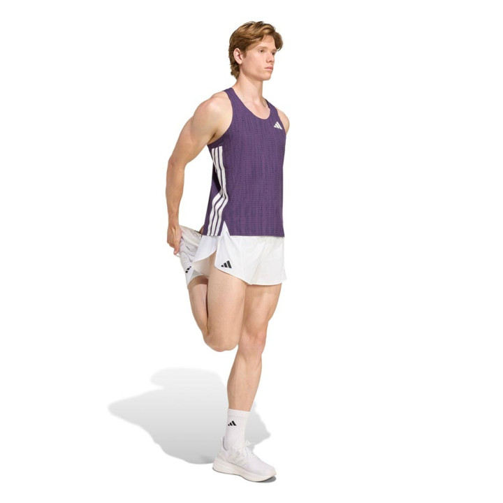 ADIDAS Canotta Running Adizero Violet Uomo