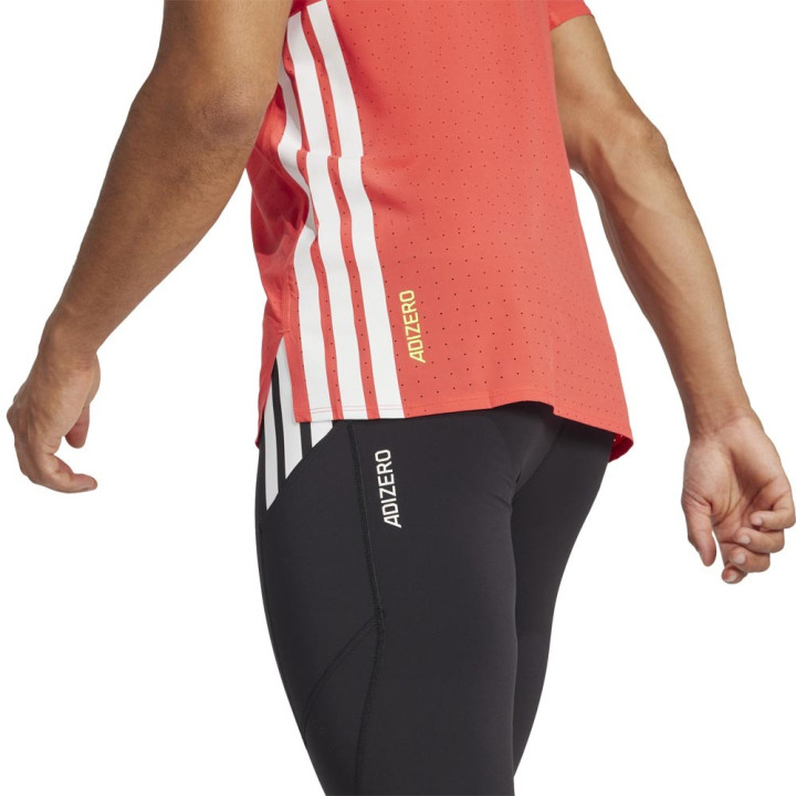 ADIDAS Tight Adizero 1 1 Nero Bianco Uomo