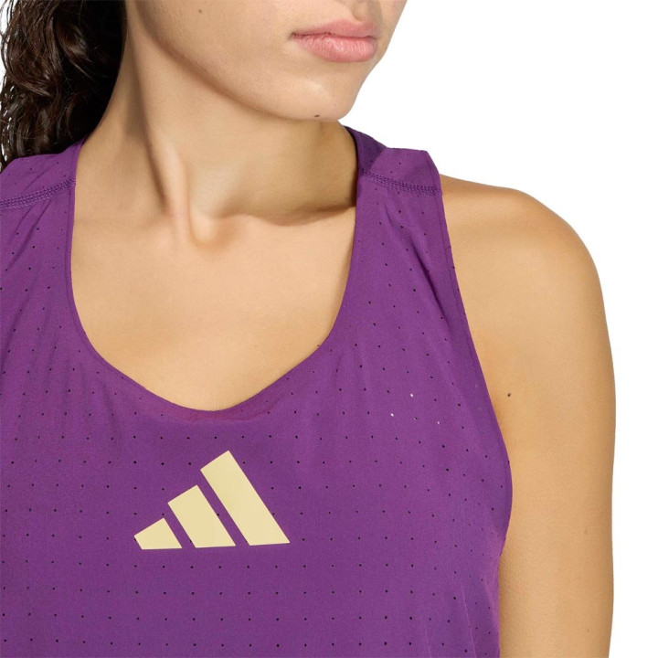 ADIDAS Canotta Running Adizero Road To Records Tripur Donna