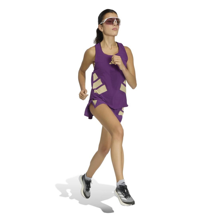 ADIDAS Canotta Running Adizero Road To Records Tripur Donna