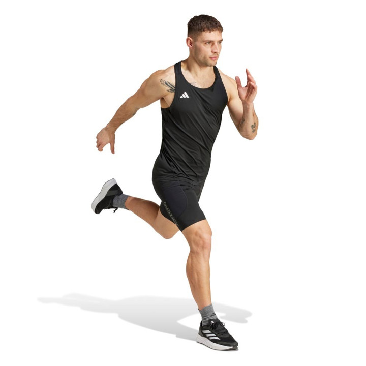 ADIDAS Canotta Running Adizero Essential Nero Uomo
