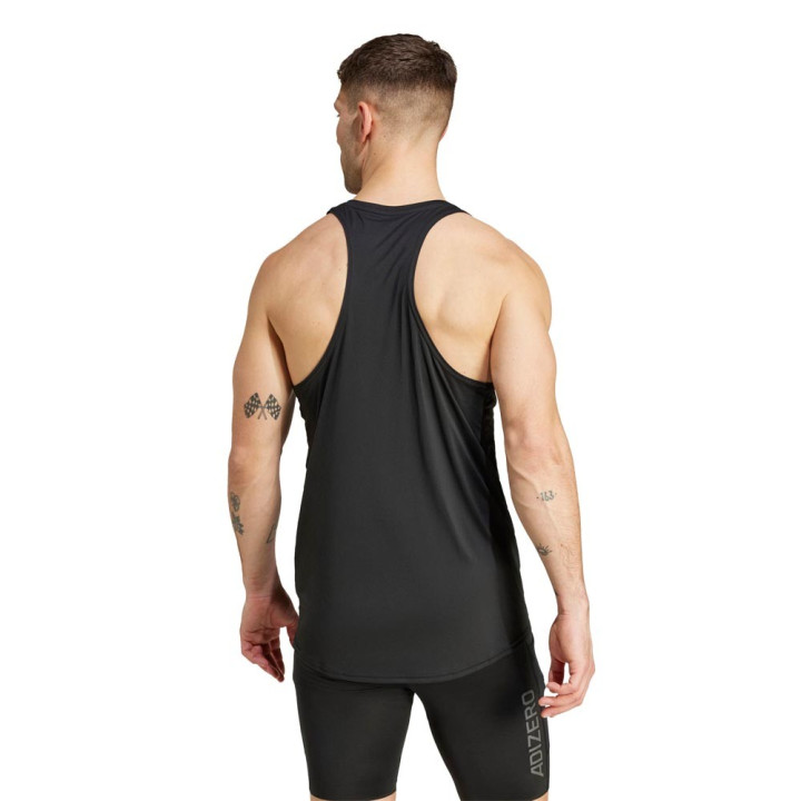 ADIDAS Canotta Running Adizero Essential Nero Uomo