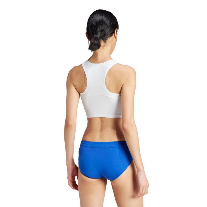 ADIDAS Crop Top Running Adizero Essential Bianco Uomo