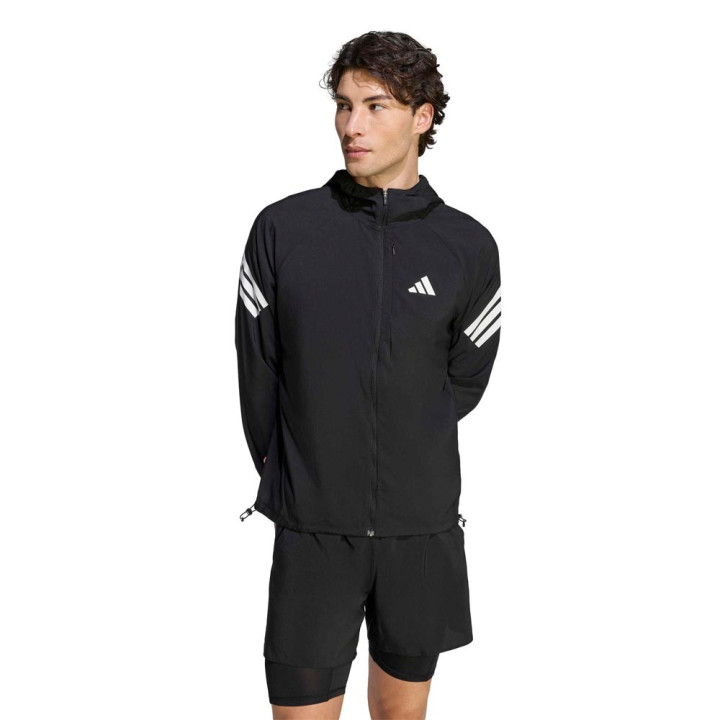 ADIDAS Giacca Running Adi365 Nero Bianco Uomo