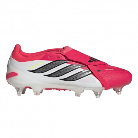 ADIDAS Predator Pro Ft Sg Rosso Nero Bianco - Scarpe Da Calcio Uomo