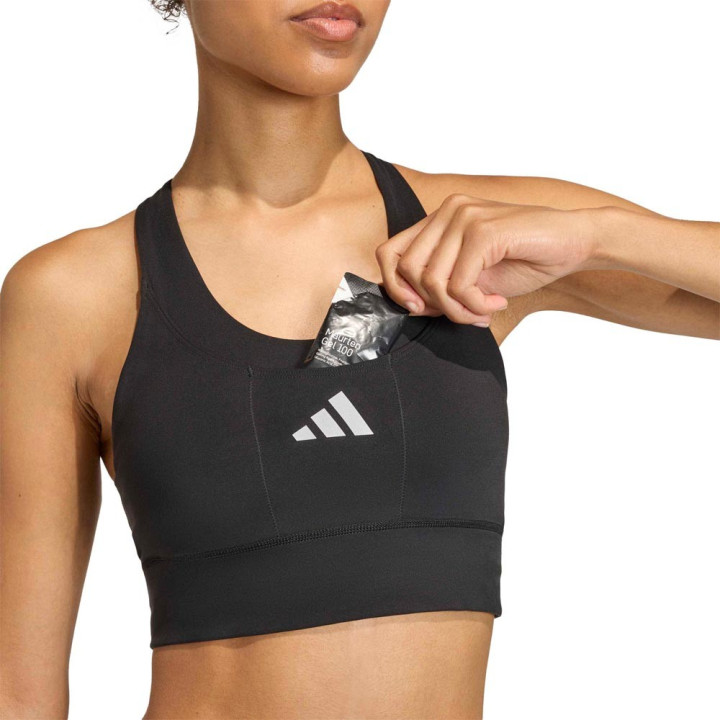 ADIDAS Reggiseno Sportivo Adi365 Pocket Nero Uomo