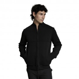 Iceport Felpa Con Zip Nero Uomo
