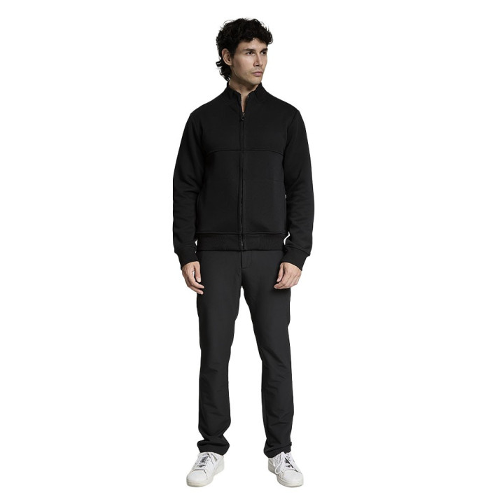 Iceport Felpa Con Zip Nero Uomo